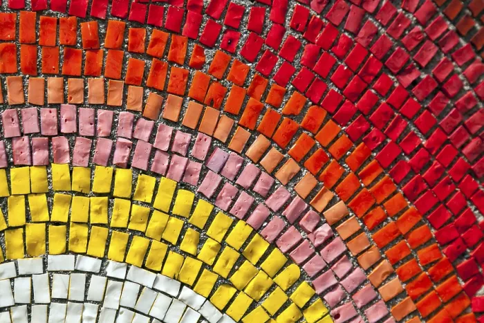 Gerahmter Druck : Mosaic Gerahmter Druck : Mosaic