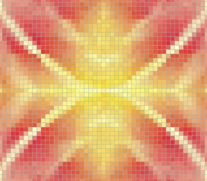 Gerahmter Druck : Mosaik-Kunst-Abstrakte-Vektor-Muster Gerahmter Druck : Mosaik-Kunst-Abstrakte-Vektor-Muster