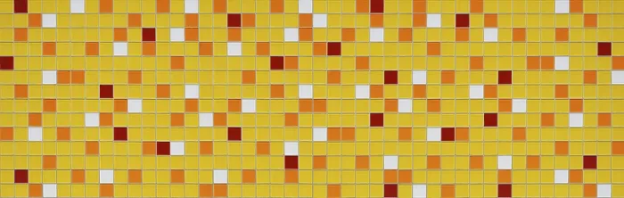 Gerahmter Druck : Mosaikstein- Hintergrund mit abstraktem zufälligem Muster in breiter Bannerform. Gerahmter Druck : Mosaikstein- Hintergrund mit abstraktem zufälligem Muster in breiter Bannerform.