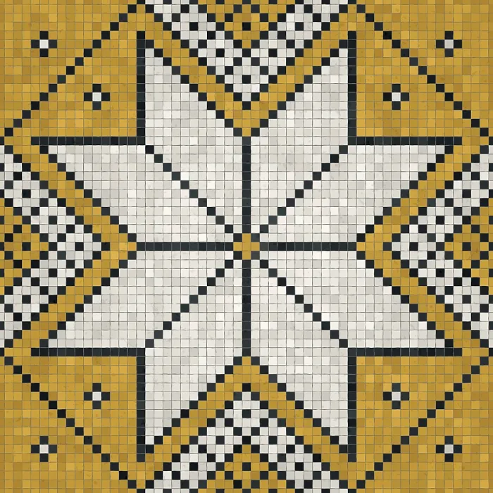 Gerahmter Druck : Mosaik-Stein-Kacheln-Hintergrund Gerahmter Druck : Mosaik-Stein-Kacheln-Hintergrund