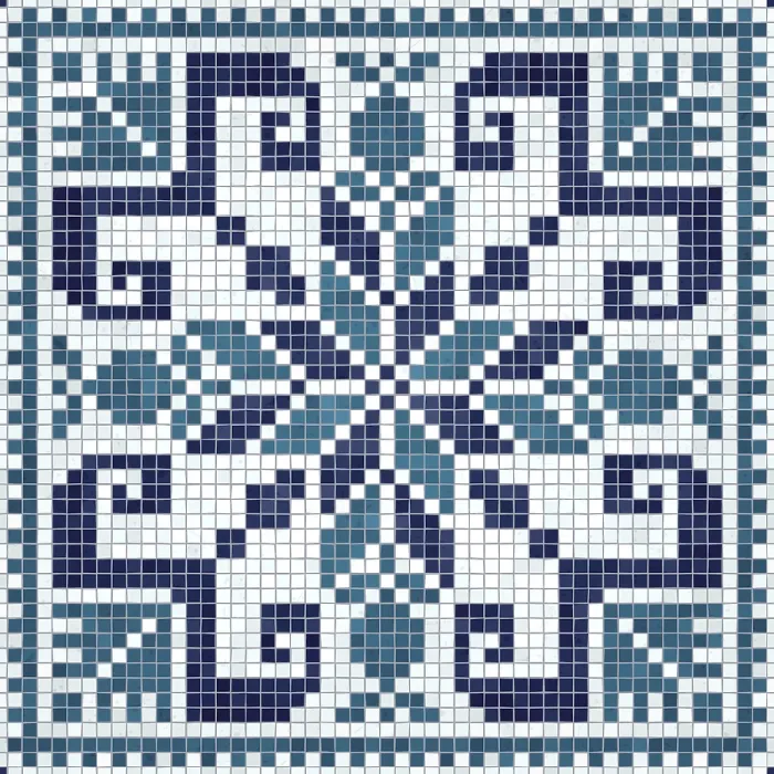 Gerahmter Druck : Mosaik-Steinplatten-Hintergrund, lückenloser Vektormuster. Gerahmter Druck : Mosaik-Steinplatten-Hintergrund, lückenloser Vektormuster.