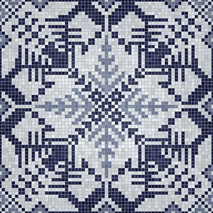 Gerahmter Druck : Mosaik-Steinplatten-Hintergrund, lückenloser Vektormuster. Gerahmter Druck : Mosaik-Steinplatten-Hintergrund, lückenloser Vektormuster.