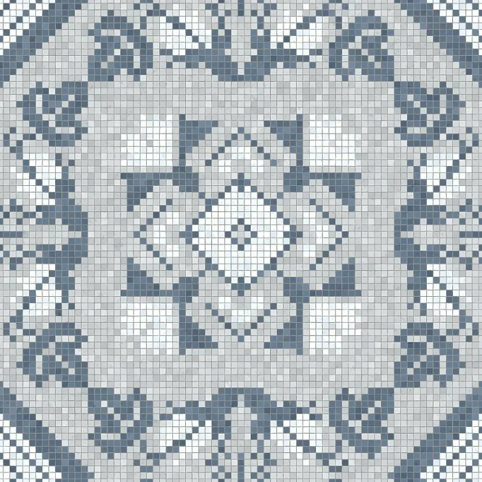 Gerahmter Druck : Mosaik-Steinplatten-Hintergrund, löschfähiger Vektormuster. Gerahmter Druck : Mosaik-Steinplatten-Hintergrund, löschfähiger Vektormuster.