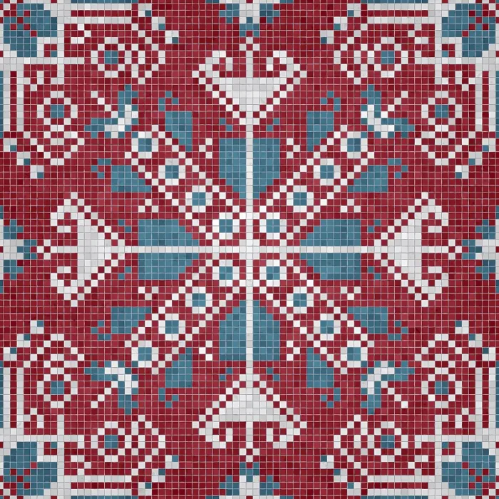 Gerahmter Druck : Mosaikstein-Background, durchsichtiges Vektormuster. Gerahmter Druck : Mosaikstein-Background, durchsichtiges Vektormuster.