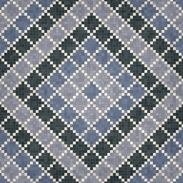 Gerahmter Druck : Mosaik-Steinplatten-Hintergrund, lückenloser Vektormuster. Gerahmter Druck : Mosaik-Steinplatten-Hintergrund, lückenloser Vektormuster.
