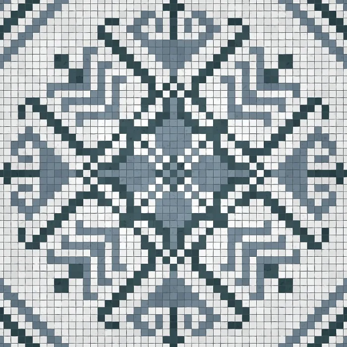 Gerahmter Druck : Mosaikstein-Background, stückloses Vektormuster. Gerahmter Druck : Mosaikstein-Background, stückloses Vektormuster.