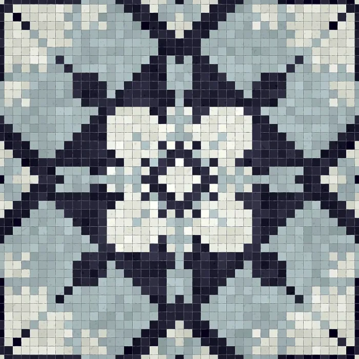 Gerahmter Druck : Mosaik-Steinplatten-Hintergrund, lückenloser Vektormuster. Gerahmter Druck : Mosaik-Steinplatten-Hintergrund, lückenloser Vektormuster.