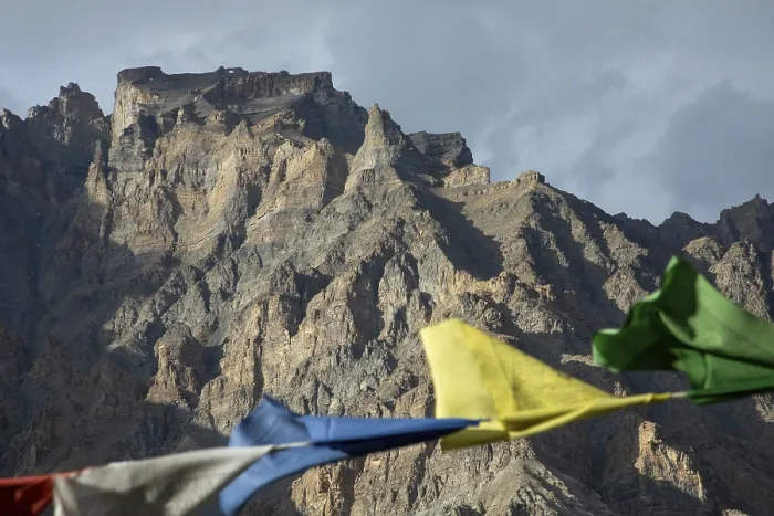 Gerahmter Druck : Bergkette im Spiti-Tal. Gerahmter Druck : Bergkette im Spiti-Tal.