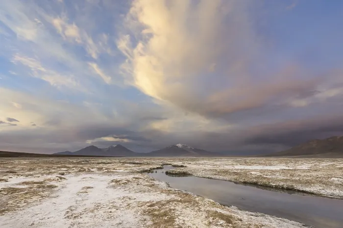 Gerahmter Druck : Berge und Wolken im Abendlicht. Gerahmter Druck : Berge und Wolken im Abendlicht.