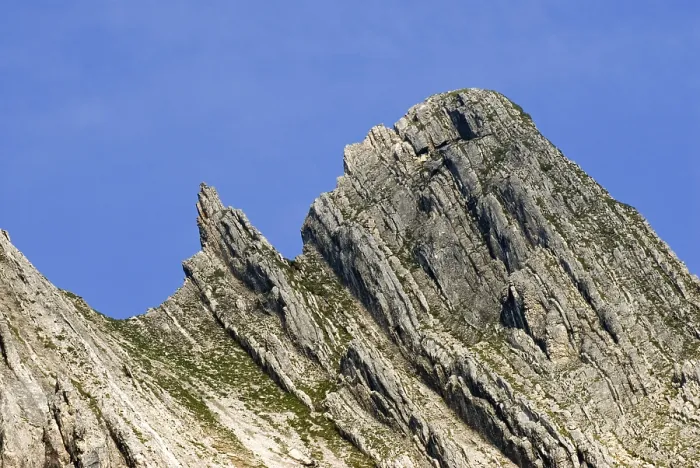 Gerahmter Druck : Berg Mondscheinspitze, Karwendelkette Gerahmter Druck : Berg Mondscheinspitze, Karwendelkette