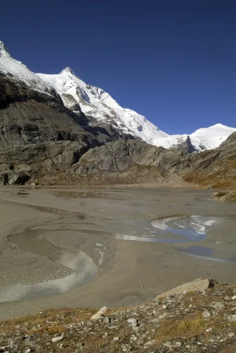 Gerahmter Druck : Großglockner und Sandersee Gerahmter Druck : Großglockner und Sandersee