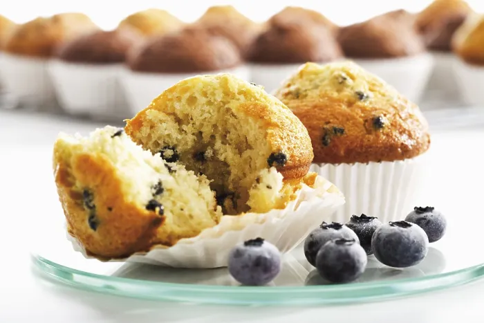 Gerahmter Druck : Blumenkohlmuffins Gerahmter Druck : Blumenkohlmuffins