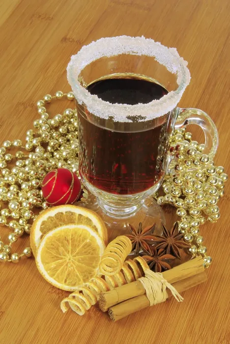 Gerahmter Druck : Glühwein Gerahmter Druck : Glühwein