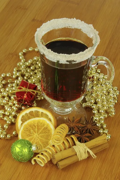 Gerahmter Druck : Glühwein Gerahmter Druck : Glühwein