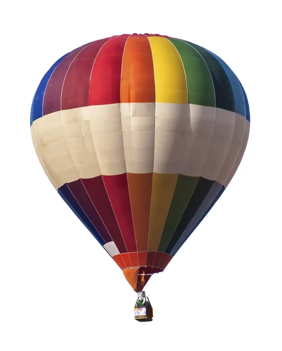 Gerahmter Druck : Multifarbiger Ballon weiß isoliert. Gerahmter Druck : Multifarbiger Ballon weiß isoliert.