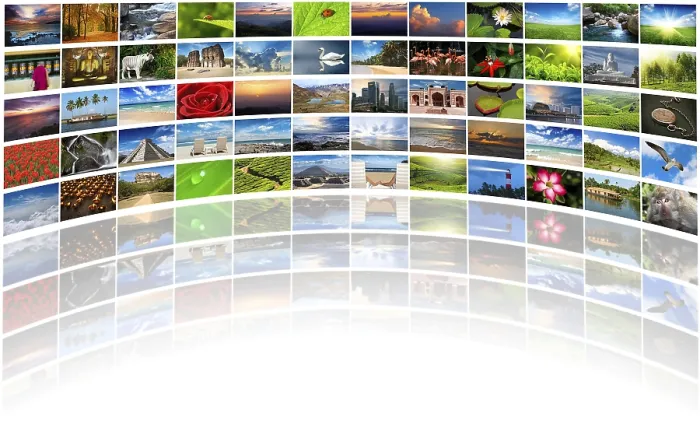 Gerahmter Druck : Multimedia-Hintergrund mit Kopierspuren. Gerahmter Druck : Multimedia-Hintergrund mit Kopierspuren.