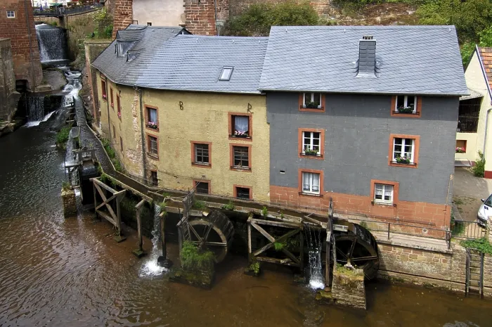 Gerahmter Druck : Mühlenmuseum Hackenberger Mühle Gerahmter Druck : Mühlenmuseum Hackenberger Mühle