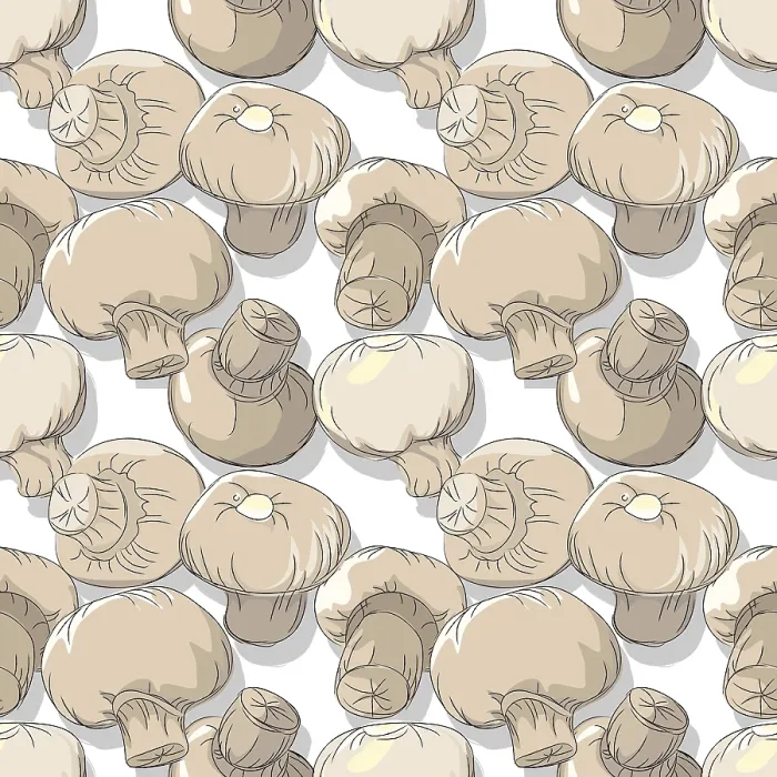 Gerahmter Druck : Mushroommuster, editierbarer Vektor-Template Gerahmter Druck : Mushroommuster, editierbarer Vektor-Template