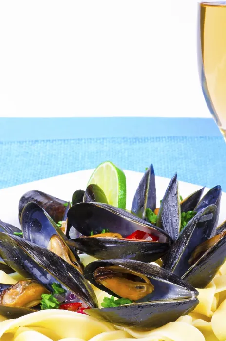 Gerahmter Druck : Mussels Gerahmter Druck : Mussels