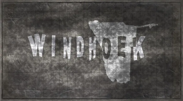 Gerahmter Druck : Namibia Windhoek Chalkboard Typography Map Gerahmter Druck : Namibia Windhoek Chalkboard Typography Map