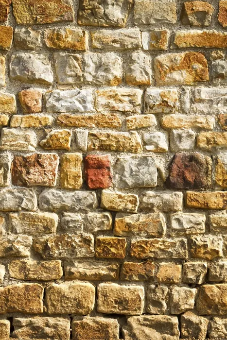 Gerahmter Druck : Natursteinmauer Gerahmter Druck : Natursteinmauer