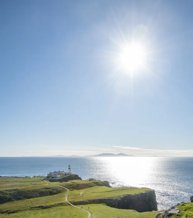 Gerahmter Druck : Neist Point, Leuchtturm, Isle of Skye Gerahmter Druck : Neist Point, Leuchtturm, Isle of Skye