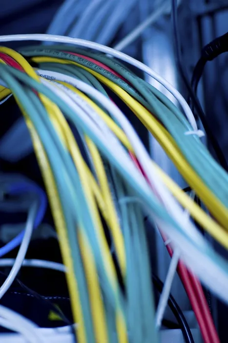 Gerahmter Druck : Netzwerk-Kabel Gerahmter Druck : Netzwerk-Kabel