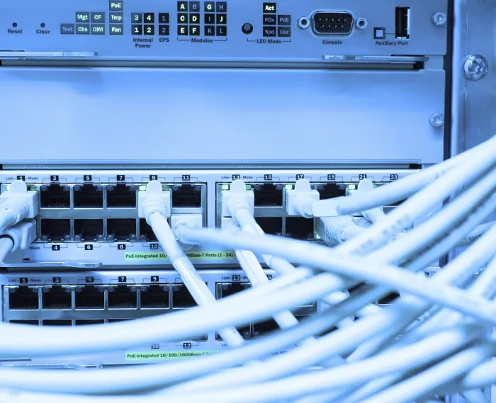 Gerahmter Druck : Netzwerk-LAN-Patchpanel Netzwerk-LAN-Patchpanel Gerahmter Druck : Netzwerk-LAN-Patchpanel Netzwerk-LAN-Patchpanel