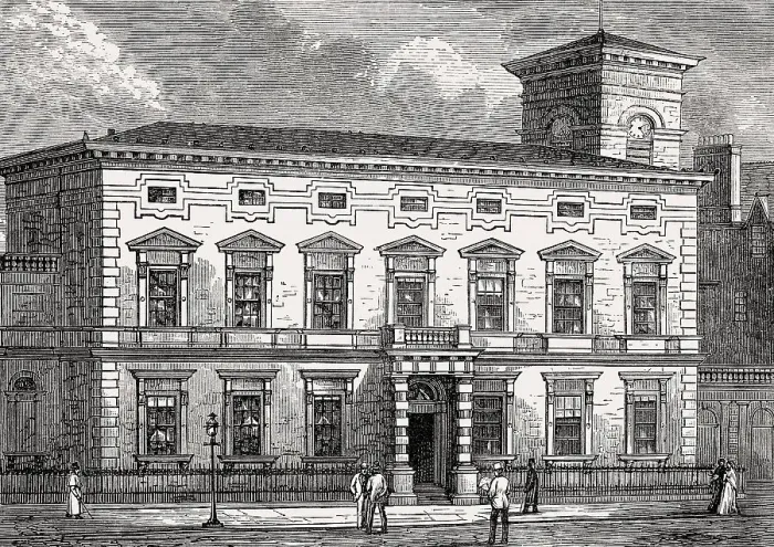 Gerahmter Druck : Das neue Corn-Exchange-Gebäude c. Gerahmter Druck : Das neue Corn-Exchange-Gebäude c.