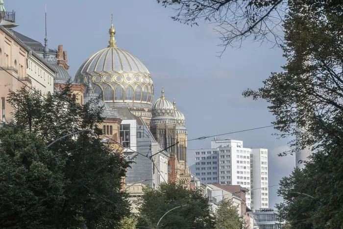 Gerahmter Druck : Neue Synagoge Berlin, Deutschland Gerahmter Druck : Neue Synagoge Berlin, Deutschland