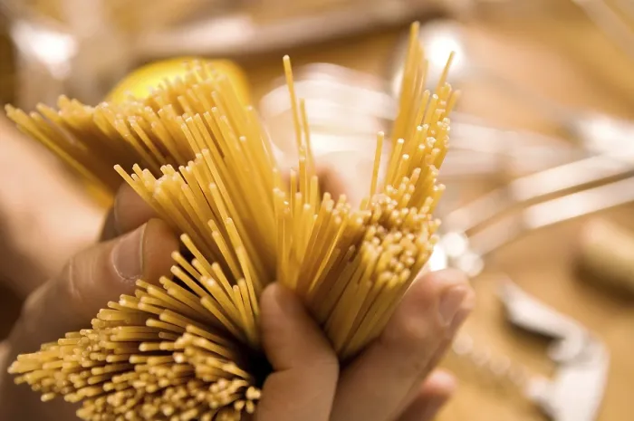 Gerahmter Druck : Nudeln Spaghetti Gerahmter Druck : Nudeln Spaghetti