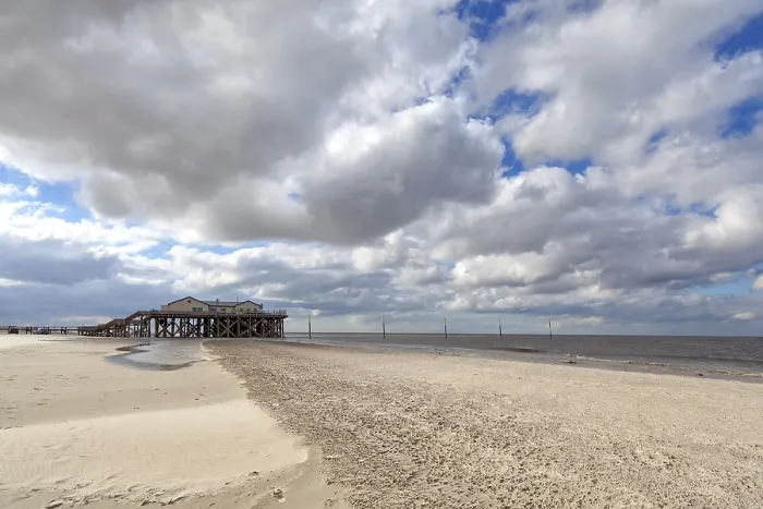 Gerahmter Druck : Am Nordsee. Gerahmter Druck : Am Nordsee.