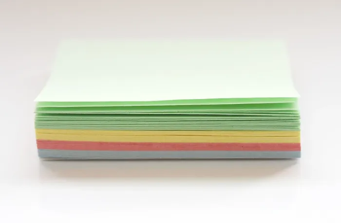 Gerahmter Druck : Notizblockpapier Gerahmter Druck : Notizblockpapier