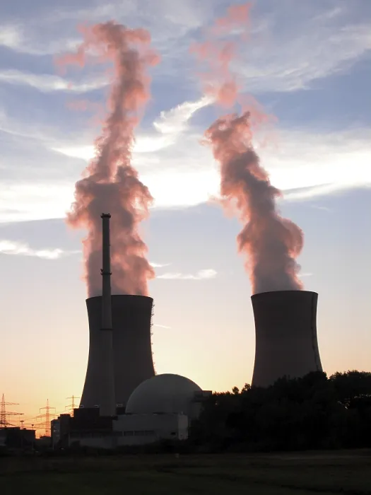 Gerahmter Druck : Kernkraftwerk Gerahmter Druck : Kernkraftwerk