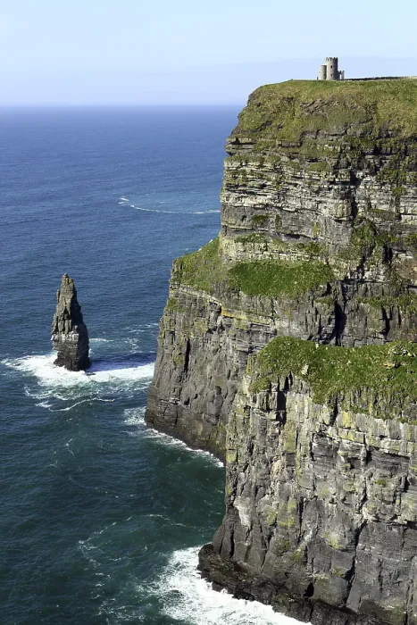 Gerahmter Druck : O'Brien-Turm, Klippen von Moher
