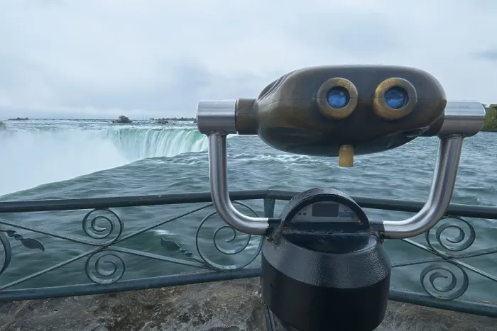 Gerahmter Druck : Beobachtungspunkt am Niagara-Fall Gerahmter Druck : Beobachtungspunkt am Niagara-Fall