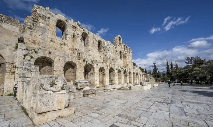 Gerahmter Druck : Odeon von Herodes Atticus, Akropolis Gerahmter Druck : Odeon von Herodes Atticus, Akropolis