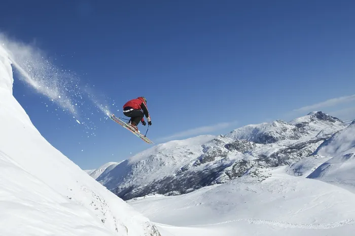 Gerahmter Druck : Abseits der Piste in Hemsedal Gerahmter Druck : Abseits der Piste in Hemsedal