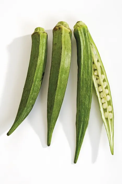 Gerahmter Druck : Okra Gerahmter Druck : Okra