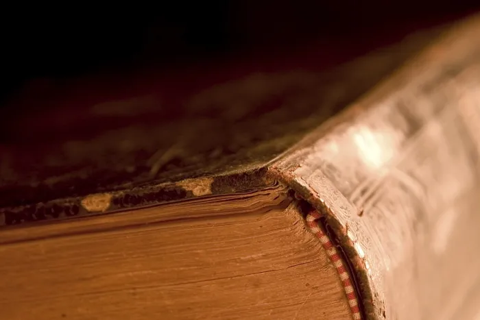 Gerahmter Druck : Altes Buch Gerahmter Druck : Altes Buch