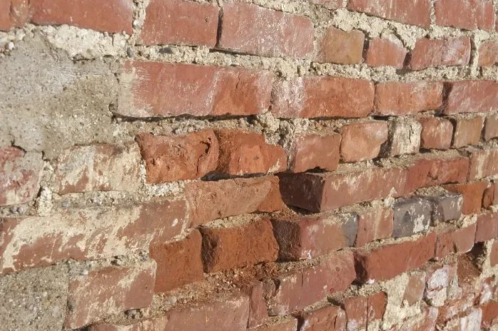 Gerahmter Druck : Alte Backsteinmauer Gerahmter Druck : Alte Backsteinmauer