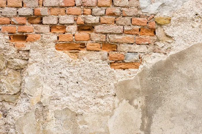 Gerahmter Druck : Alte Ziegelmauer Gerahmter Druck : Alte Ziegelmauer