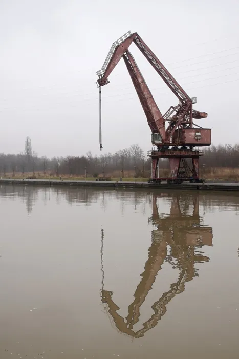 Gerahmter Druck : Altes Kranhafen, Preußenhafen Gerahmter Druck : Altes Kranhafen, Preußenhafen