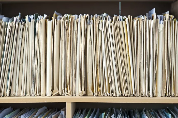 Gerahmter Druck : Alte Dateien, Archiv. Gerahmter Druck : Alte Dateien, Archiv.