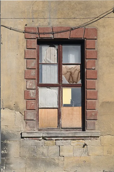 Gerahmter Druck : Altes Fenster Gerahmter Druck : Altes Fenster