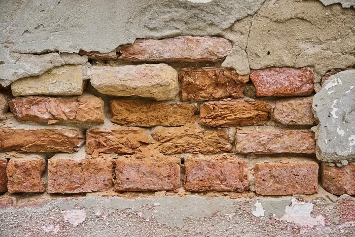 Gerahmter Druck : Ein Detail einer alten Zikkuratsmauer aus Backsteinen. Gerahmter Druck : Ein Detail einer alten Zikkuratsmauer aus Backsteinen.