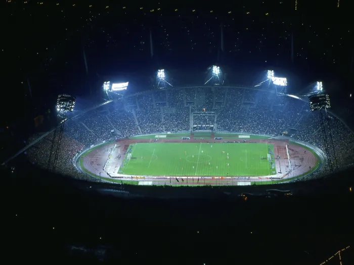Gerahmter Druck : Olympiastadion in München Gerahmter Druck : Olympiastadion in München