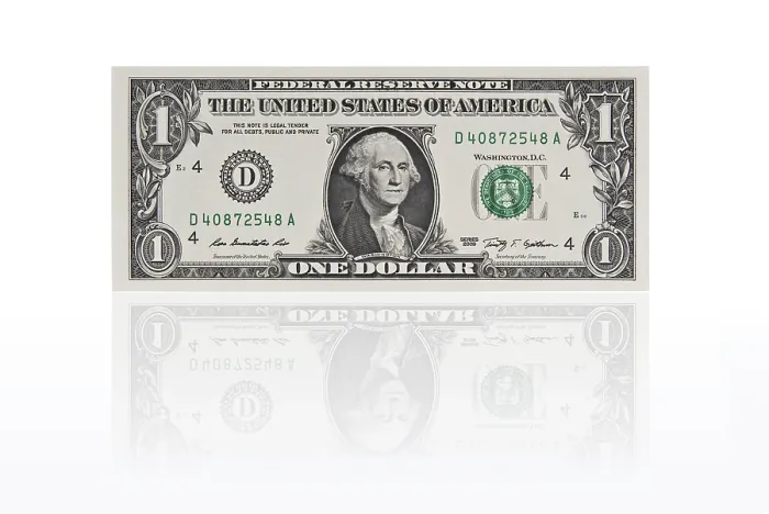 Gerahmter Druck : One-dollar-bill Gerahmter Druck : One-dollar-bill