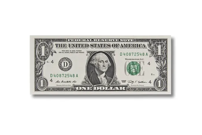 Gerahmter Druck : One-dollar-bill Gerahmter Druck : One-dollar-bill