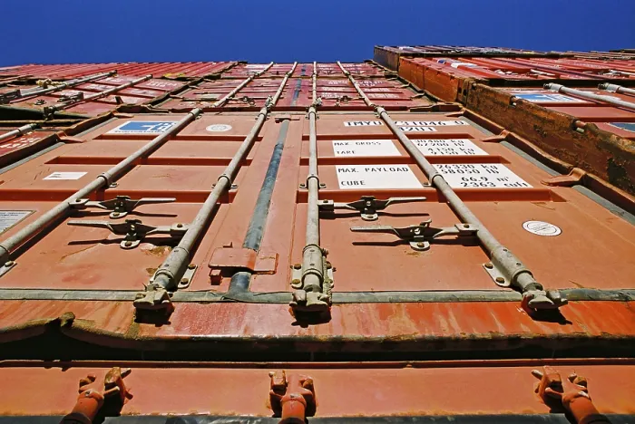 Gerahmter Druck : Offenes Meercontainer Gerahmter Druck : Offenes Meercontainer